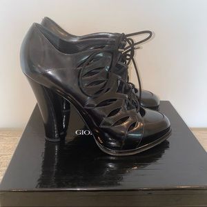 AUTHENTIC Giorgio Armani Black Heels Women’s Size 10 (41M EU) **Pre-Owned**